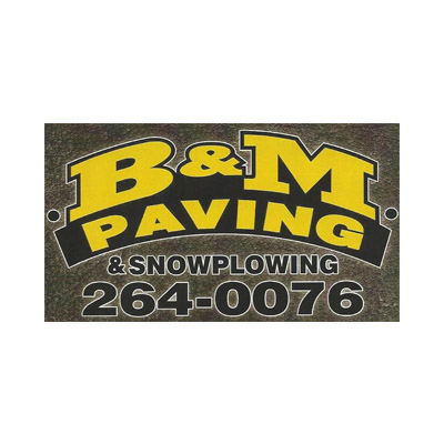B&M Paving & Snowplowing Logo